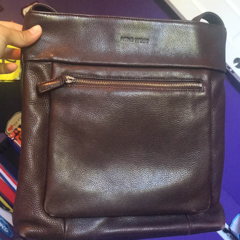 Brown Nine West Crossbody Purse